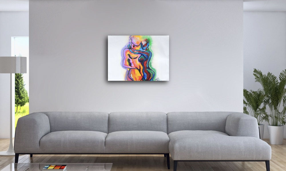 Duality-w-2 Duality Original Artwork by Adriana Elena