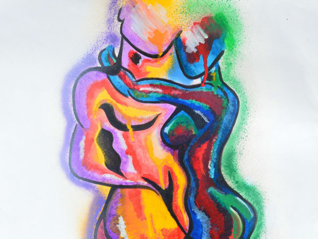 Duality-w Duality Original Artwork by Adriana Elena