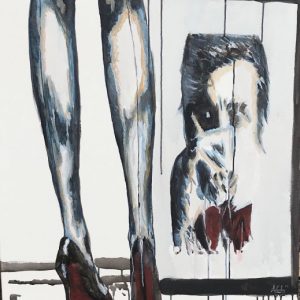 Legs at First Sight Original Artwork by Adriana Elena