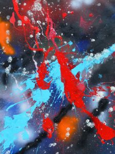 Quantam Leap Original Artwork by Adriana Elena